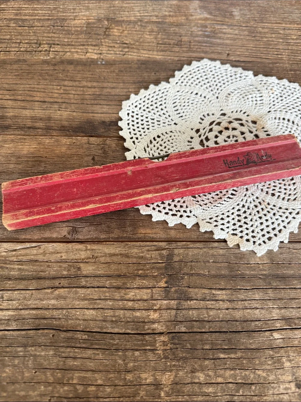 Vintage Handy Andy Children’s workshop toy level
